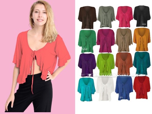 Womans tie front bolero - tie,
