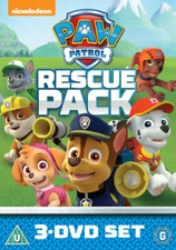 Paw Patrol: Rescue Pack DVD (2016) Keith Chapman cert U 3 discs Amazing Value