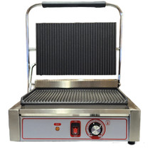 ELECTRIC COMMERCIAL PANINI GRILL SANDWICH MAKER