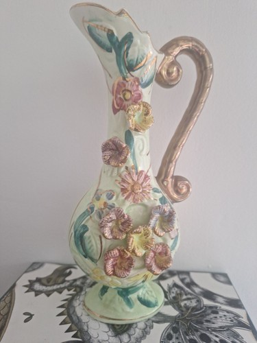 Vintage lustre ware floral - ware,