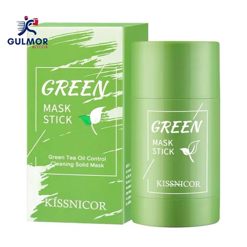 Face clean mask - green, tea