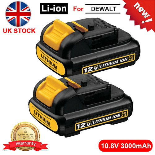 For dewalt battery - 2x, 10.8v