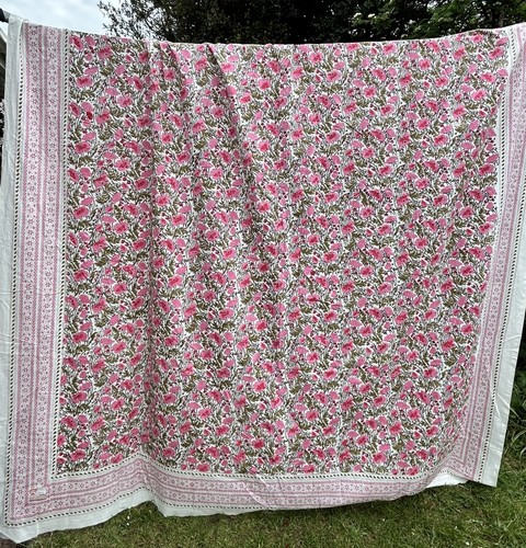 Vintage indian cotton - vintage, hand