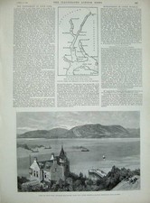 Antique Old Print 1890 Burmah