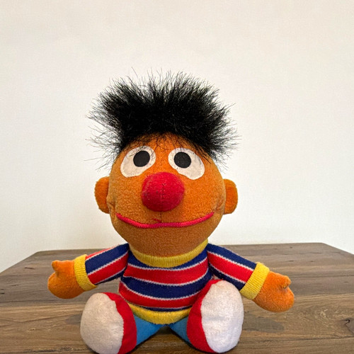 Tyco sesame street ernie - sesame, plush