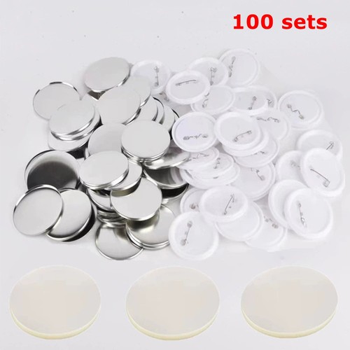 100 sets blank button making - sets,