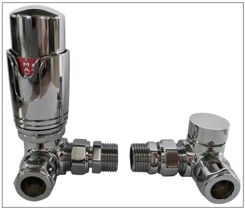 Corner thermostatic radiator - corner,