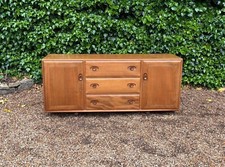 VINTAGE MID CENTURY ERCOL WINDSOR MODEL 455 SIDEBOARD