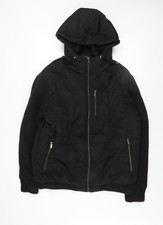 Firetrap Men's Black XL Hooded