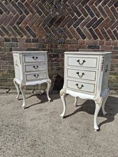 Pair French Bedside Tables