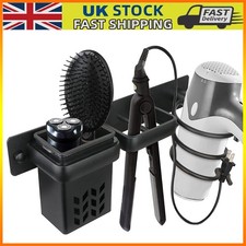 Wall Mounted Hair Dryer Straightener Holder Shelf Stand Storage Scratchresistant