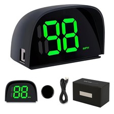 Car GPS Digital Speedometer MPH Universal HUD Speed Meter Heads Up Display USB