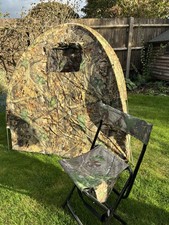 Uttings Wildlife Dome Hide With Chair - Advantage Timbre Pattern
