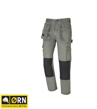 ORN Swift Tradesman Work Trouser Grey & Black 2850 External Kneepad Pockets