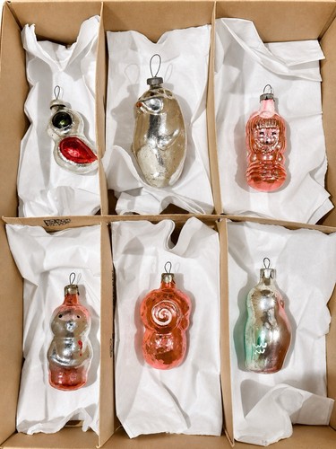 Vintage ussr glass christmas - ussr,