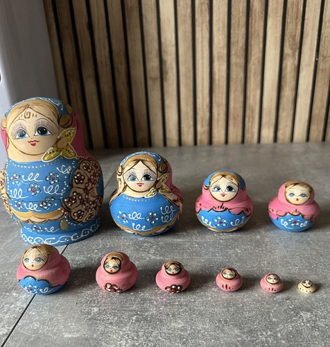 10pcs hand painted wooden - painted,