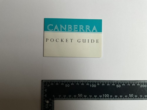 Canberra pocket guide - guide, |