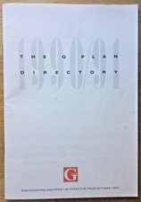 The G-Plan Directory and Price List October 1990