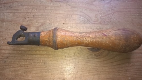 Vintage pad hack saw handle - vintage,