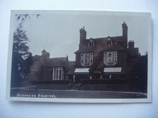 Buchanan Hospital - vintage real photograph