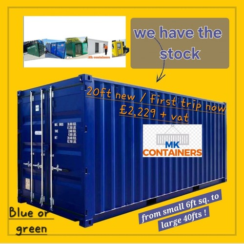 20ft new build shipping - build,