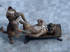 ANTIQUE AUSTRIAN BRONZE PUG