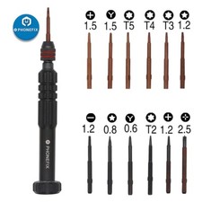 12PC Tool Screwdriver Battery