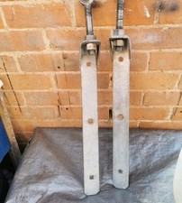 Field Gate Hinges Adjustable Set Farm Driveway 5 bar Heavy Duty Band & Hook