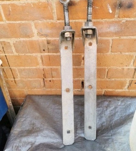 Field gate hinges - gate, adjustable