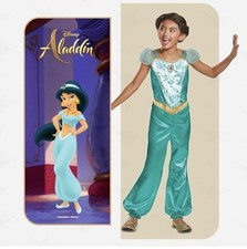Official Disney Princess Jasmine Costume 3-4 Years Halloween Costume From Aladin