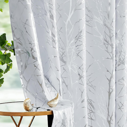 Blackout thermal white silver - white,