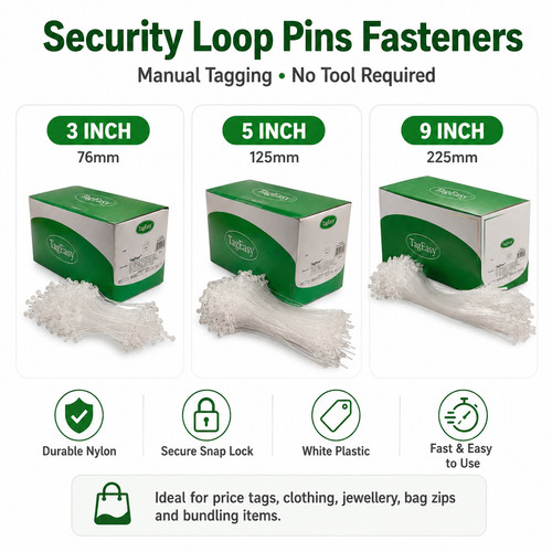 Plastic loop locks snap - loop, hook