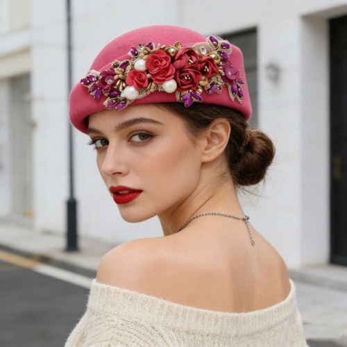 Church derby fascinator - derby,