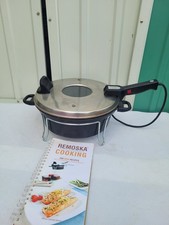 Grand Remoska  Electric Cooker with Glass Lid 4L Aliminium Black Type R1203 