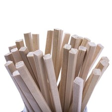 Toffee Apple Wooden Square Sticks Wood Lollipop 5.5" Food Grade 140 x 5mm