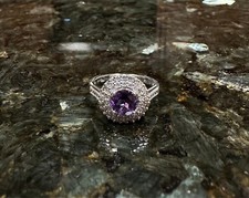 Tova Designs Amethyst & White