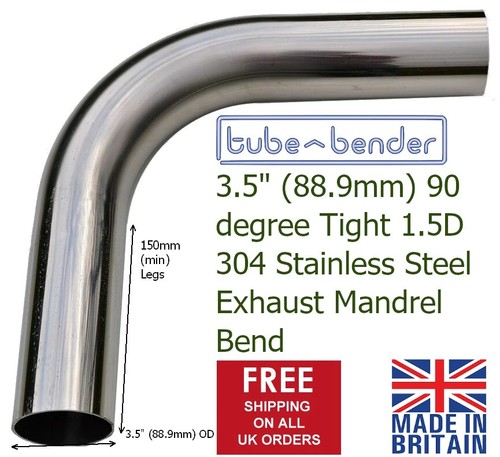 90 degree tight - 3.5",