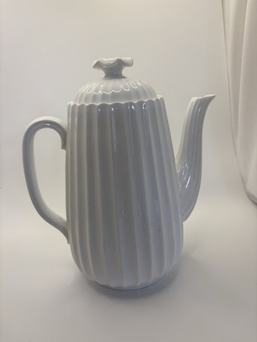Spode plain white coffee - plain,
