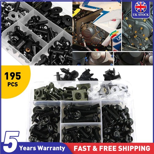 Complete fairing bolt - complete, screws