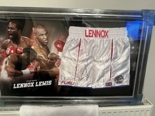 Lennox Lewis Signed Boxing