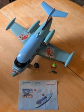 Playmobil Family Fun Park 9366 Jet Plane Aeroplane Blue Pirate, 2 figures