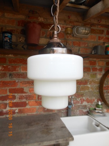 Vintage art deco opaline milk - vintage,