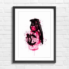 Chanel Grenade Graffiti Art