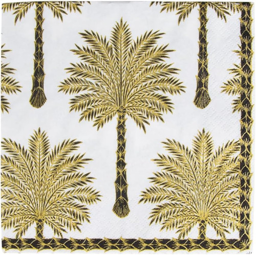 Grand palms paper - paper, luncheon