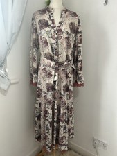 Patterned Midi Dress By K