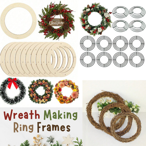 Metal wreath ring wire - ring, frame