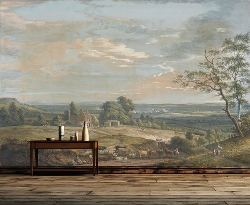 Vintage classic painting rural - classic,