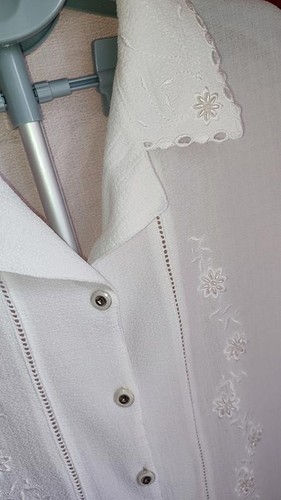 Vintage white floral - vintage,