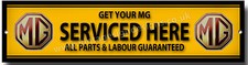 MG "GET YOUR MG SERVICED HERE"