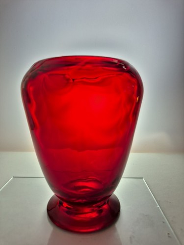 Whitefriars ruby red glass - ruby,
